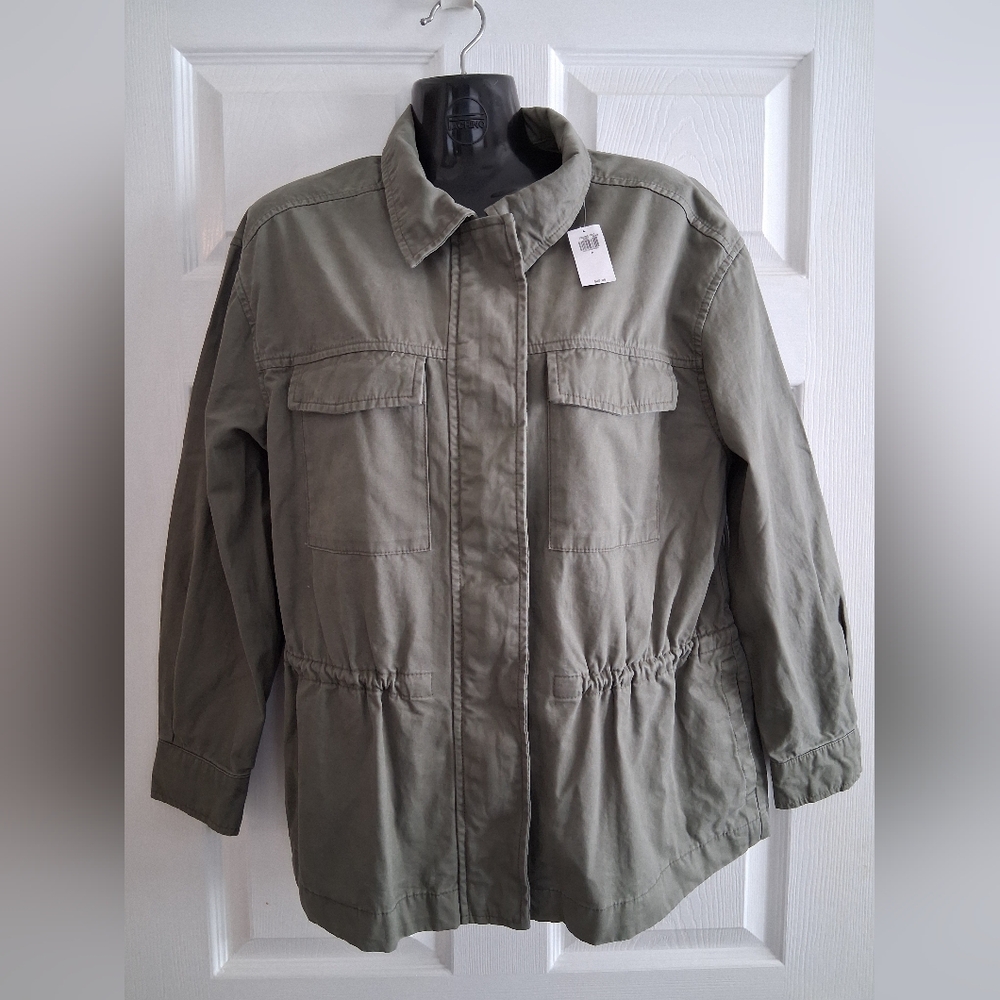 NWT Olive Green Women's Utility Jacket Size S